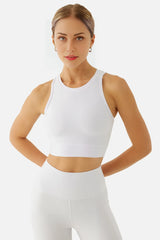 Halter Yaka Toparlayıcı Crop