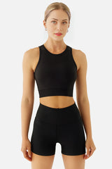 Halter Yaka Toparlayıcı Crop