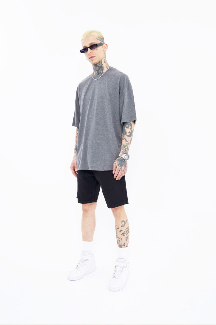 Erkek Oversized Basic Tshirt