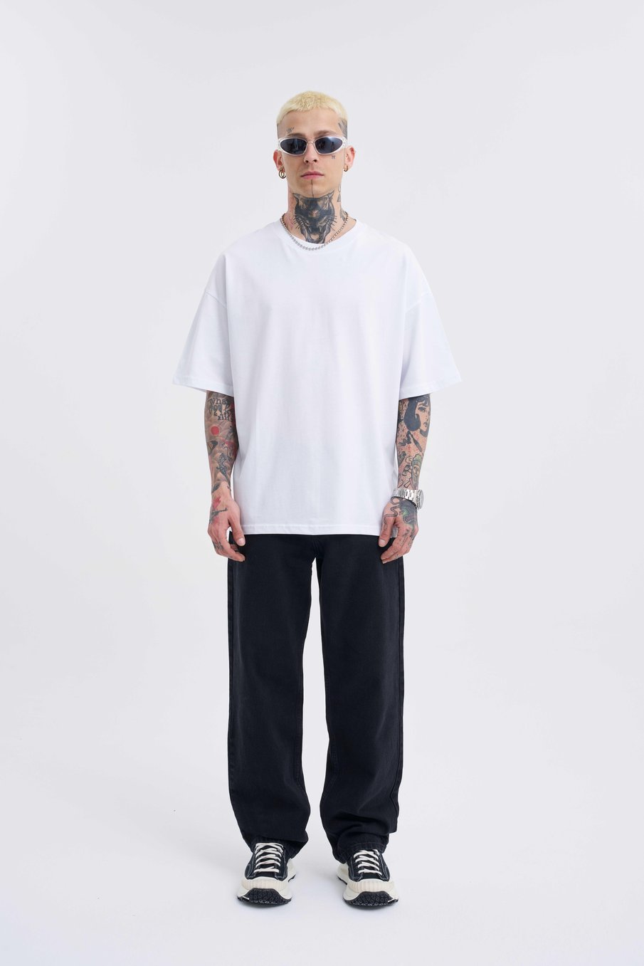 Erkek Oversized Basic Tshirt