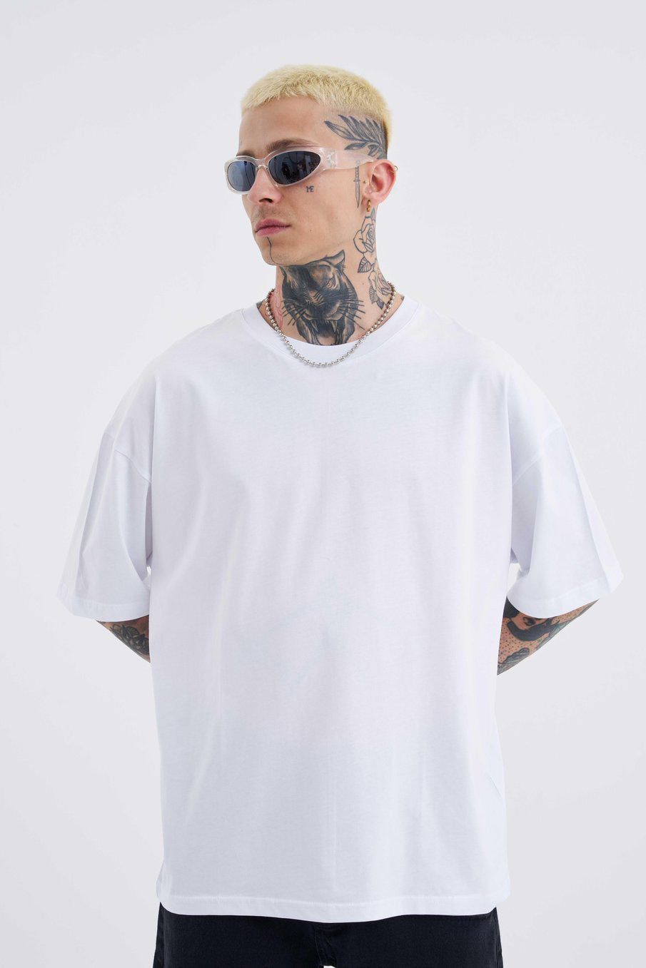 Erkek Oversized Basic Tshirt