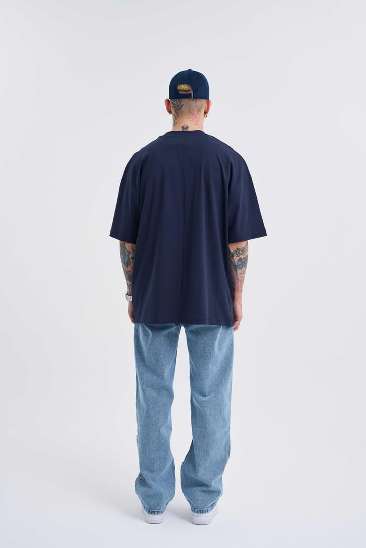 Erkek Oversized Basic Tshirt