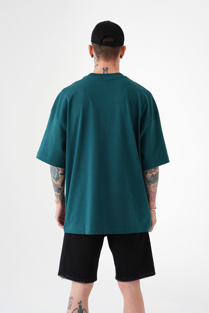 Erkek Oversized Basic Tshirt