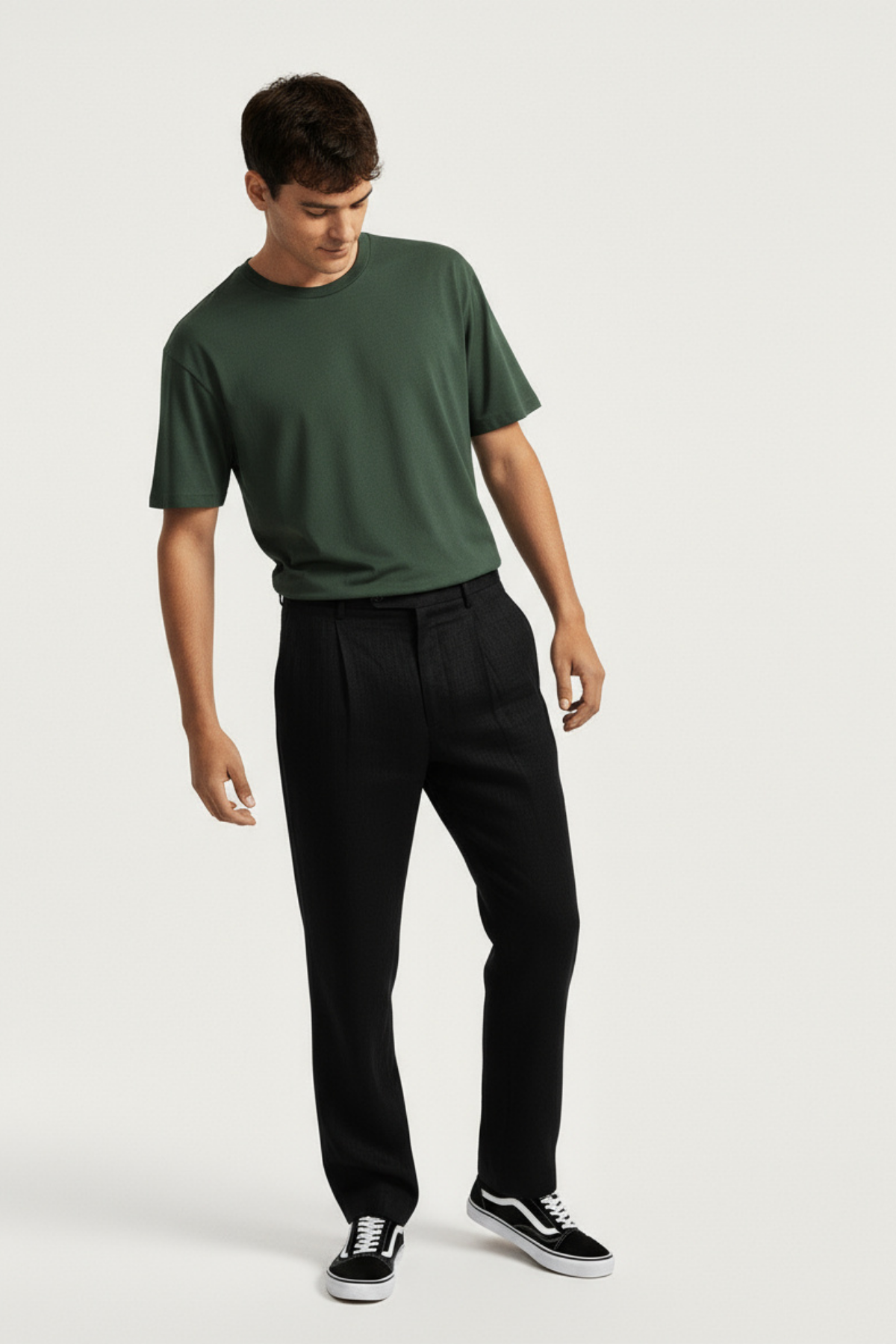 Erkek Oversized Basic Tshirt