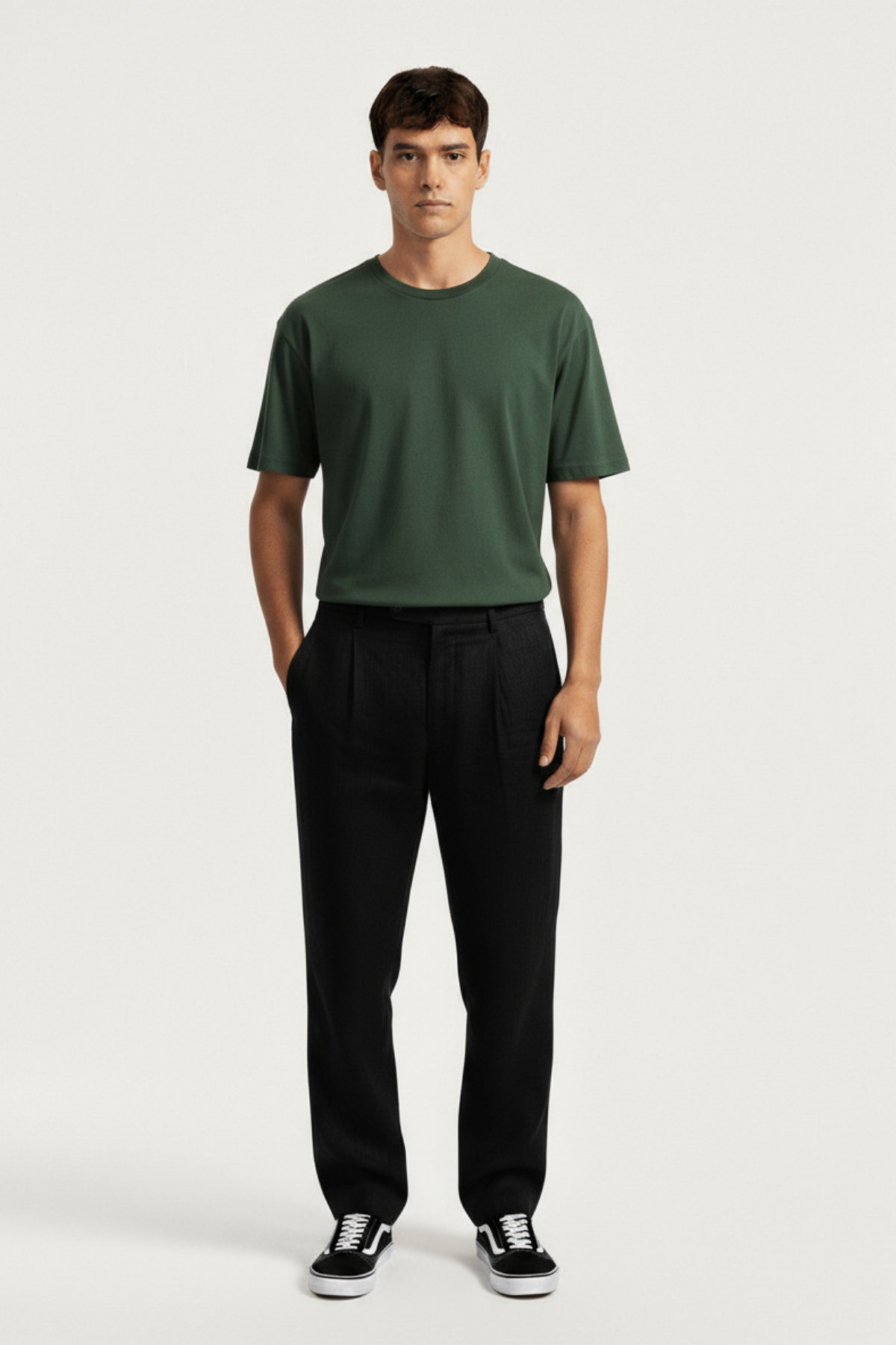 Erkek Oversized Basic Tshirt